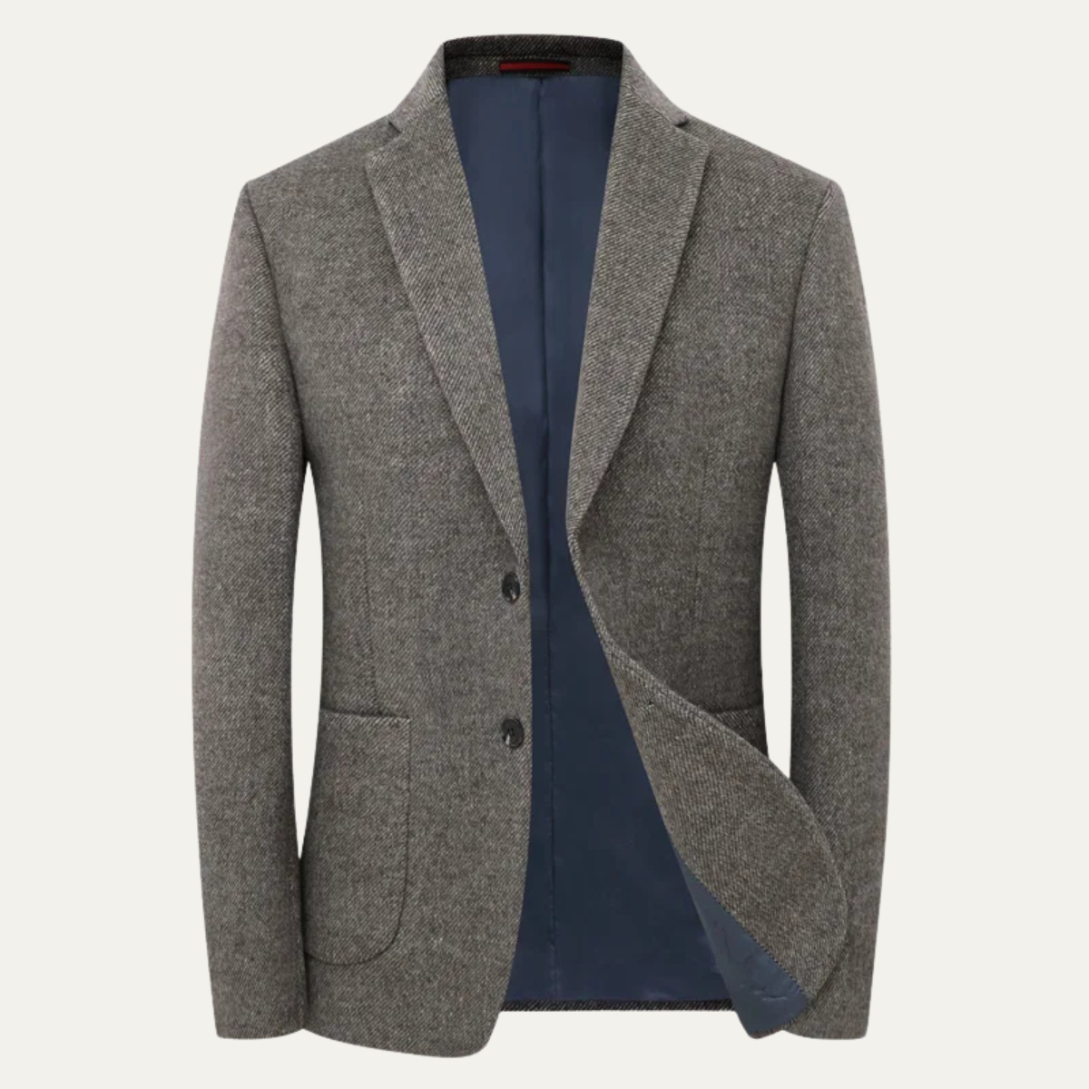 La Veste de Travail Décontractée en Laine Mélangée pour Hommes Essex à Boutonnage Simple — 1