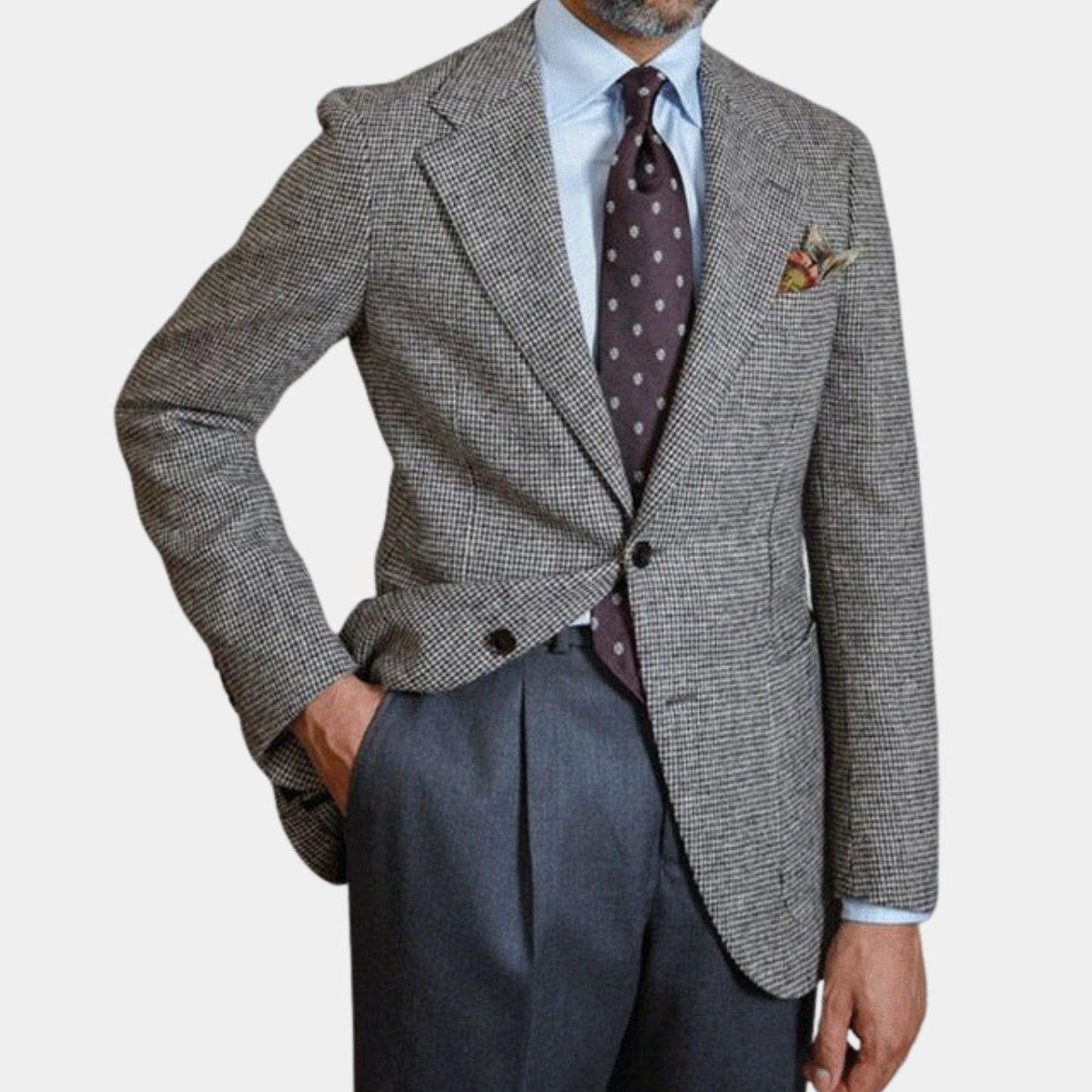 Le Pull en Coton à Col Montant et Zip Demi de Hartford pour Hommes — 4