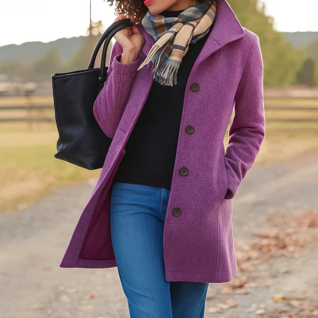 Aurora - Single-Breasted Coat — 5
