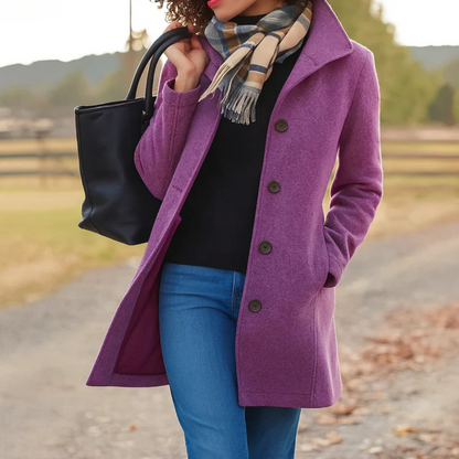 Aurora - Single-Breasted Coat — 5