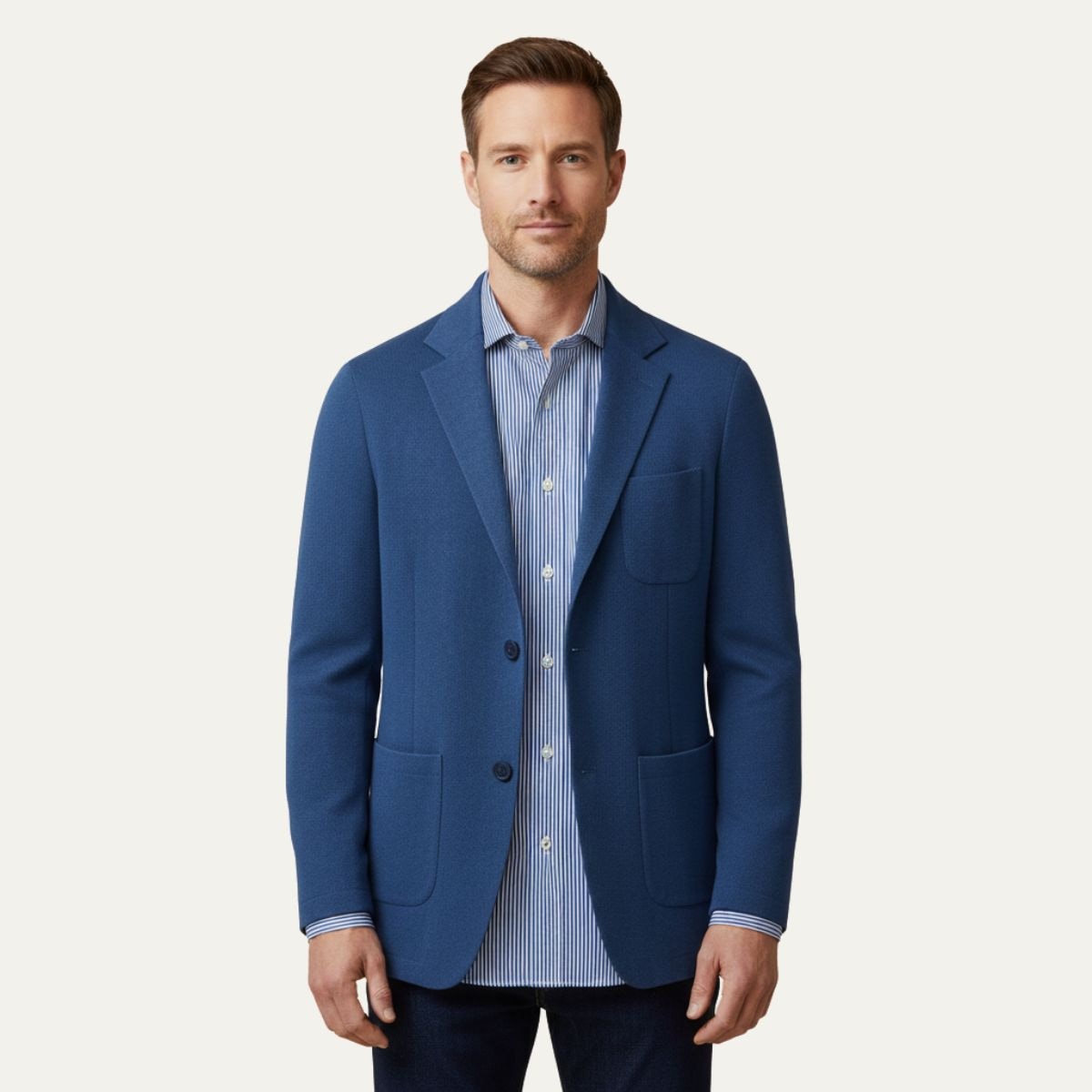 Le Blazer d'Été en Lin Oxford - Invité de Mariage Homme - Occasions Formelles — 8