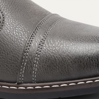 The Porto Cervo Men’s Durable Leather Lace Up Ankle Boots — 3