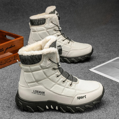 The Northpark Men’s Stylish Plush Lined Snow Boots — 6