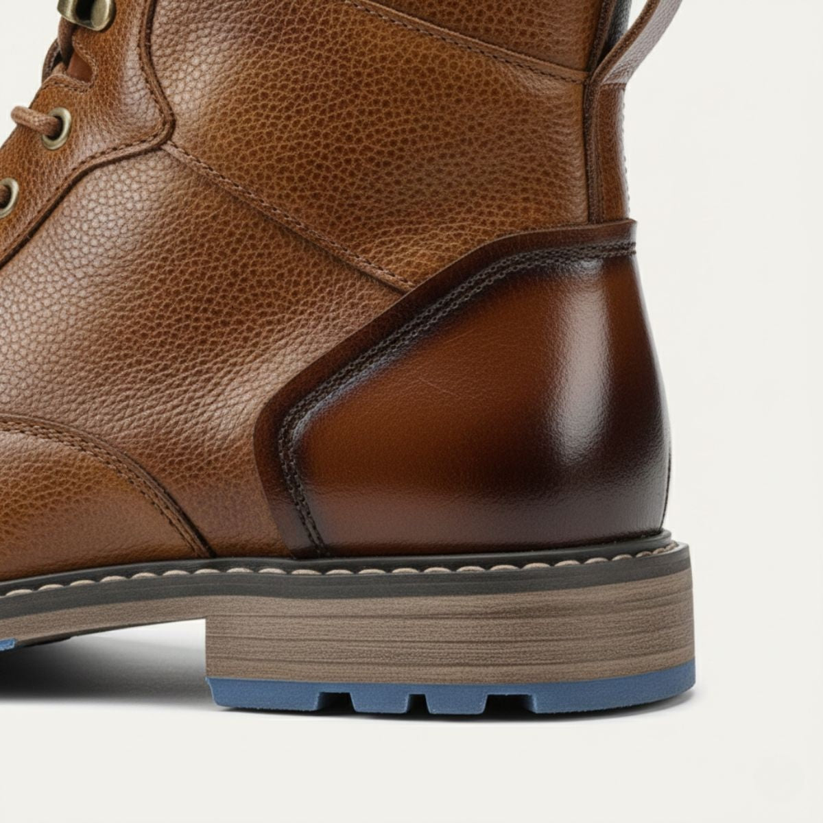 The Derbyshire Men's Rugged Adventure Outdoor Leather Boots — 5