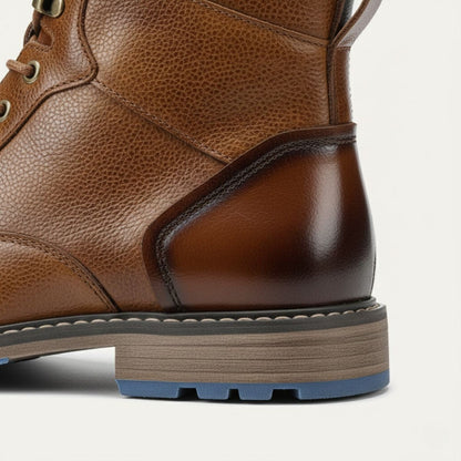 The Derbyshire Men's Rugged Adventure Outdoor Leather Boots — 5
