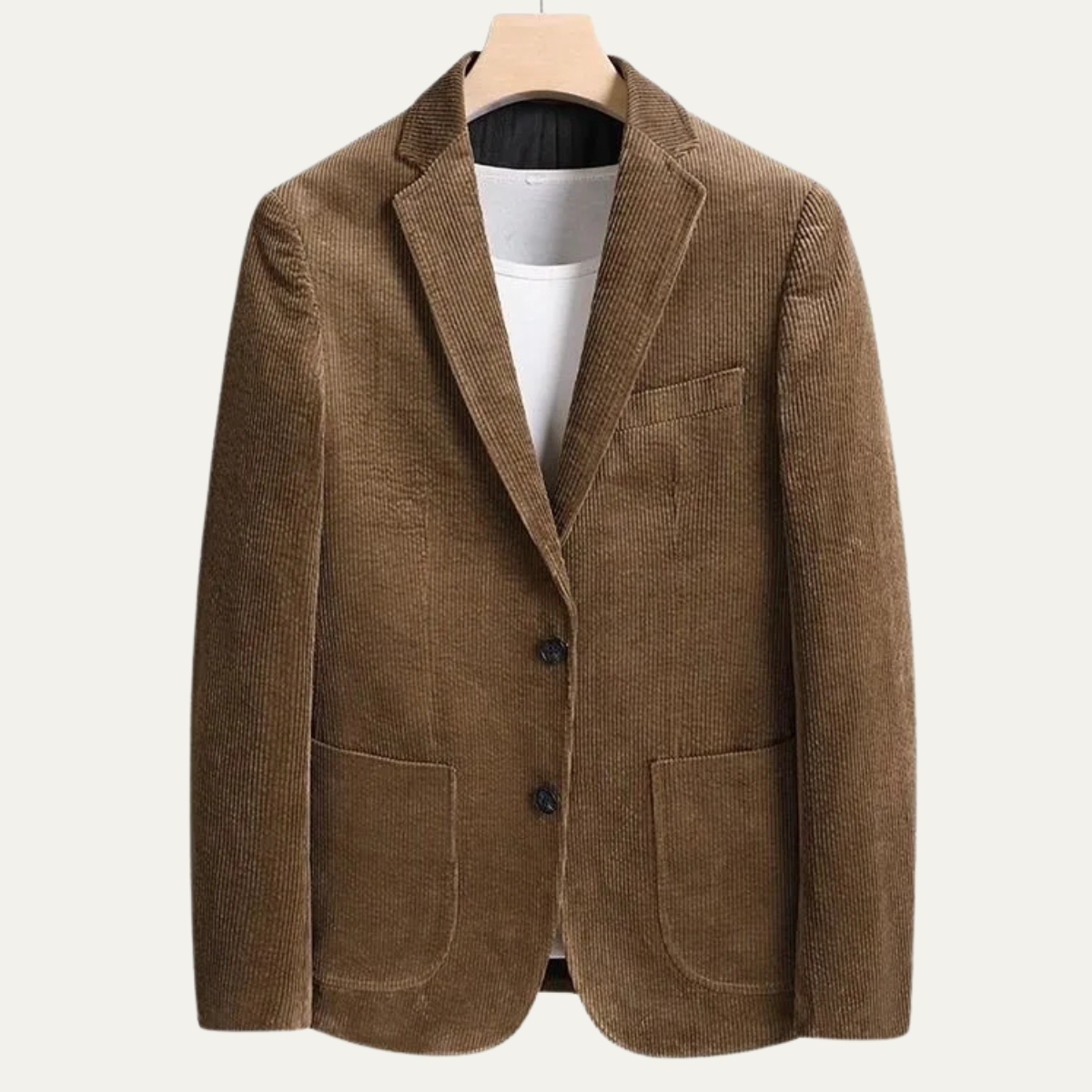 La Veste Blazer d'Affaires en Velours Côtelé Épais pour Hommes Lancaster — 7