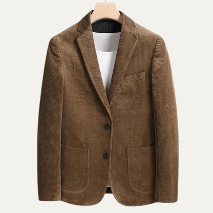La Veste Blazer d'Affaires en Velours Côtelé Épais pour Hommes Lancaster — 7