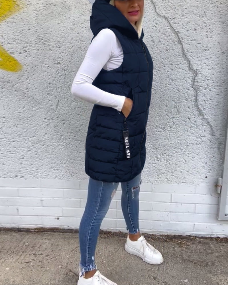 CELESTE™ - Sleeveless Puffer Jacket — 14