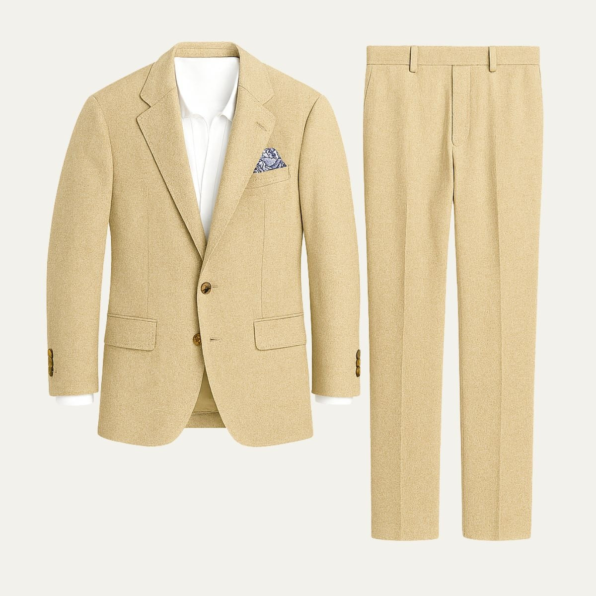 Le Costume de Mariage pour Invités Santorin en Lin — 9
