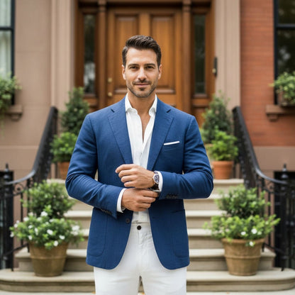 Le Blazer Costume Slim Fit Léger pour Homme Caldwell — 10