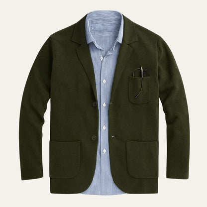 Le Blazer d'Été en Lin Oxford - Invité de Mariage Homme - Occasions Formelles — 1