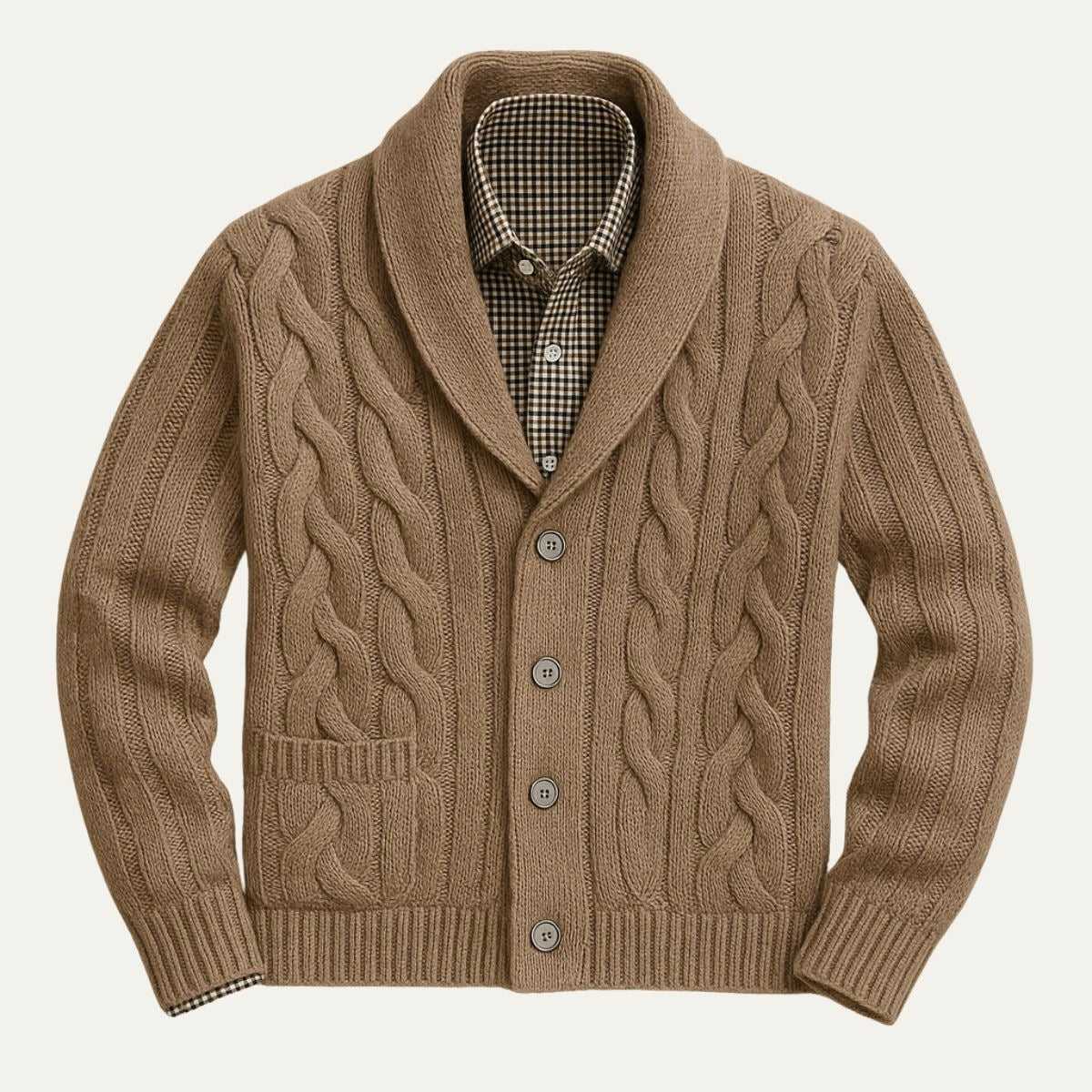 Le Cardigan Tricoté Kensington pour Hommes — 1