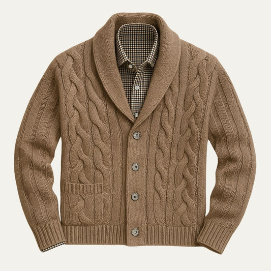 Le Cardigan Tricoté Kensington pour Hommes — 1