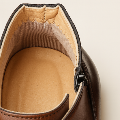 The Lipari Men’s Durable Non Slip Leather Ankle Boots — 9