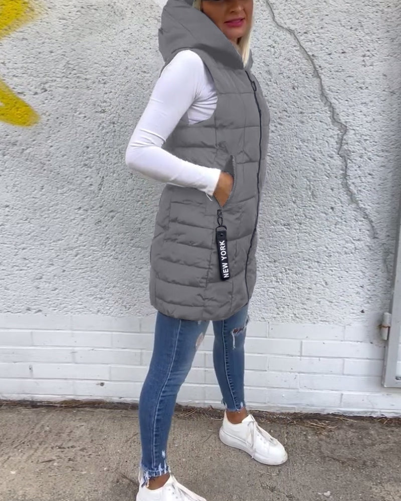 CELESTE™ - Sleeveless Puffer Jacket — 10