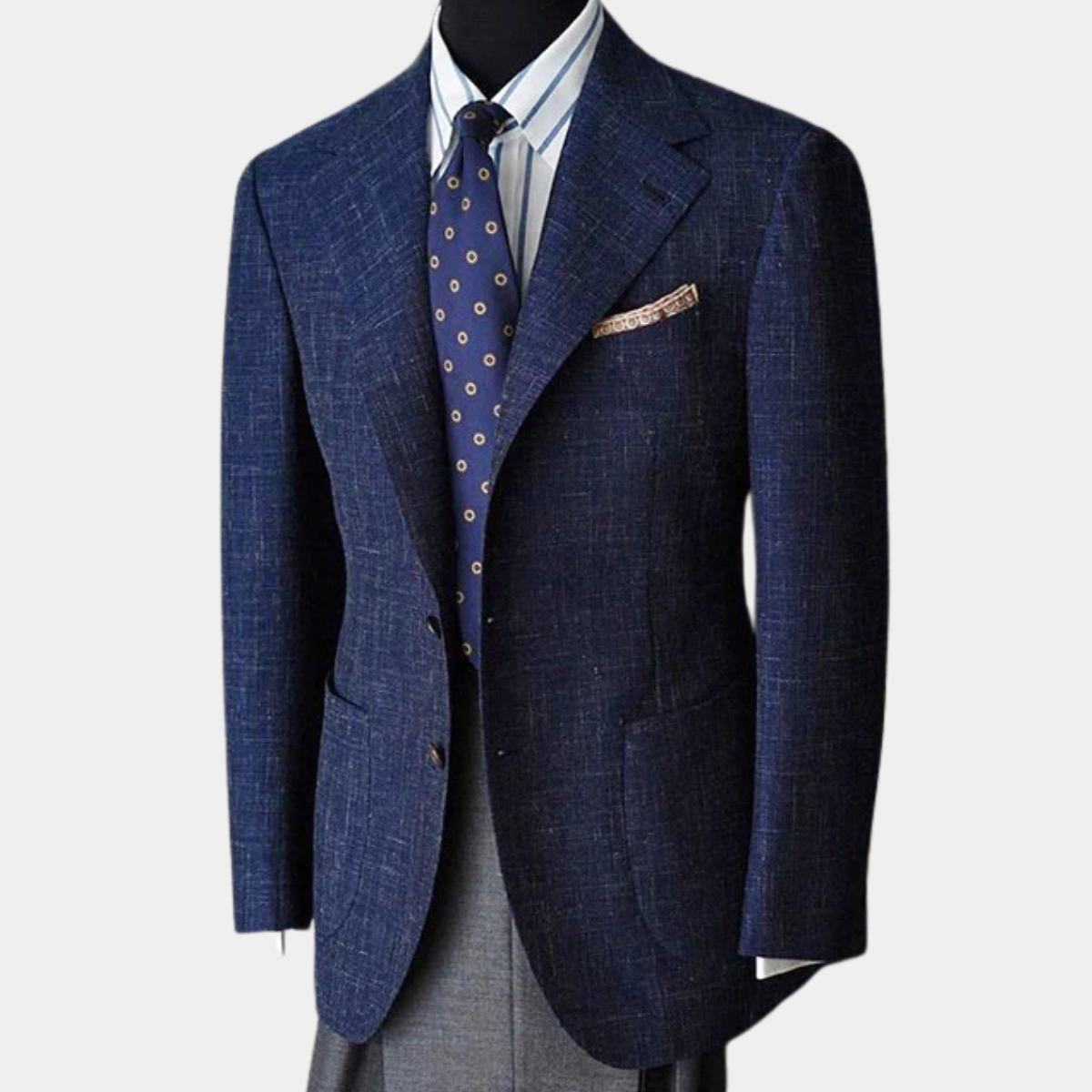 Le Pull en Coton à Col Montant et Zip Demi de Hartford pour Hommes — 3