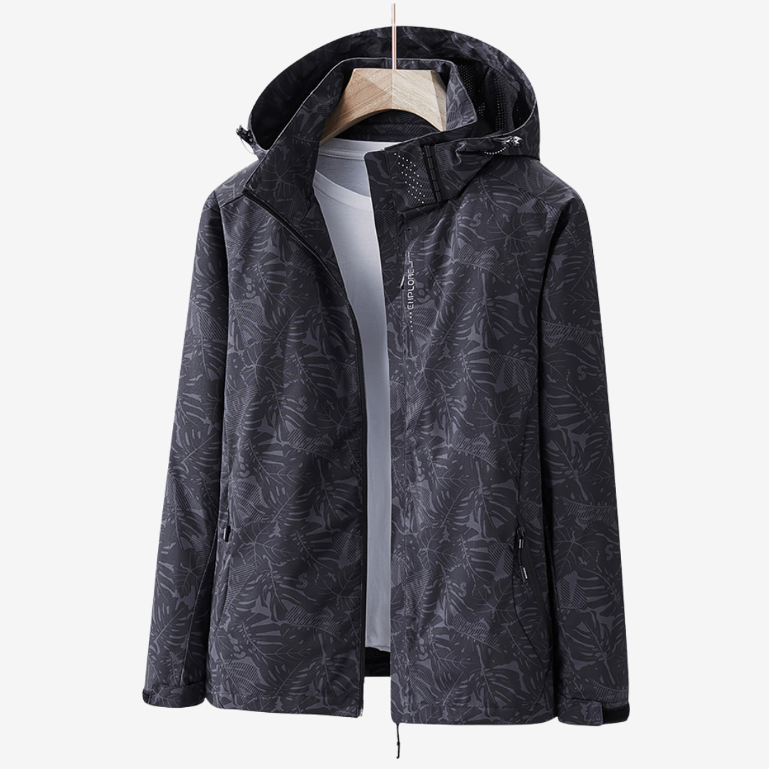 Evy | Veste à Capuche Zippée Imprimée pour le Sport