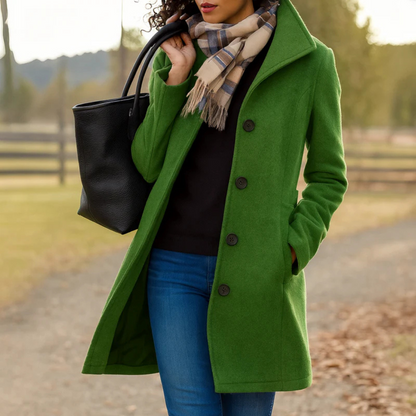 Aurora - Single-Breasted Coat — 6