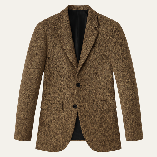 Le Blazer Classique en Laine Herringbone pour Homme Jefferson — 1