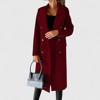 Hazel - Elegant Longline Coat — 4