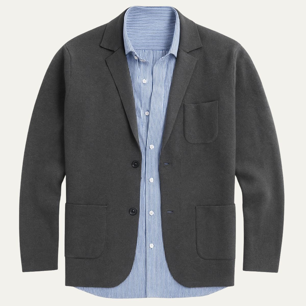 Le Blazer d'Été en Lin Oxford - Invité de Mariage Homme - Occasions Formelles — 3
