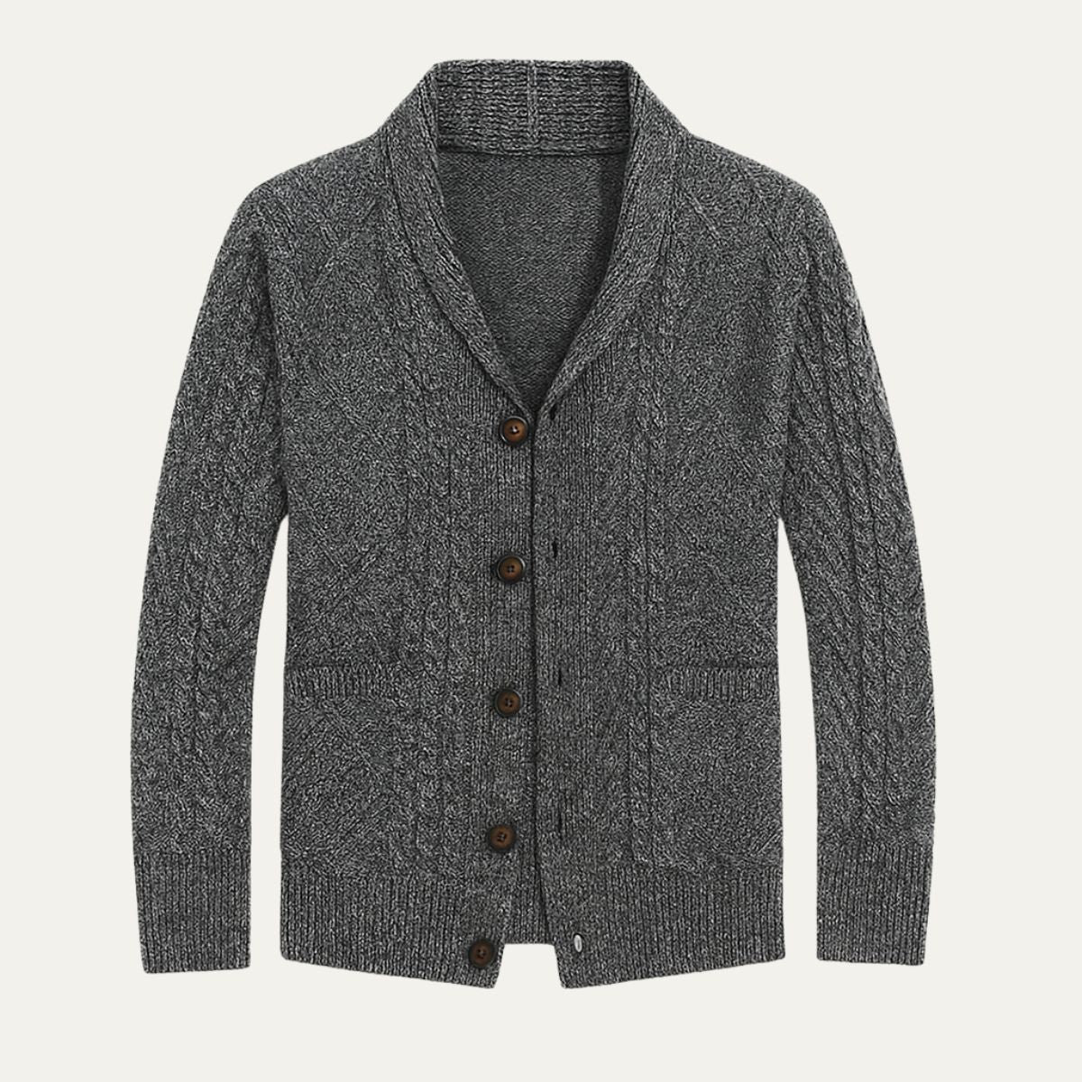 Le Cardigan 100% Cachemire de Manchester pour Hommes — 9