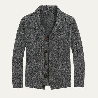 Le Cardigan 100% Cachemire de Manchester pour Hommes — 9