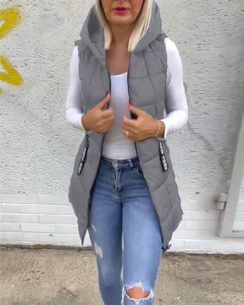 CELESTE™ - Sleeveless Puffer Jacket — 11