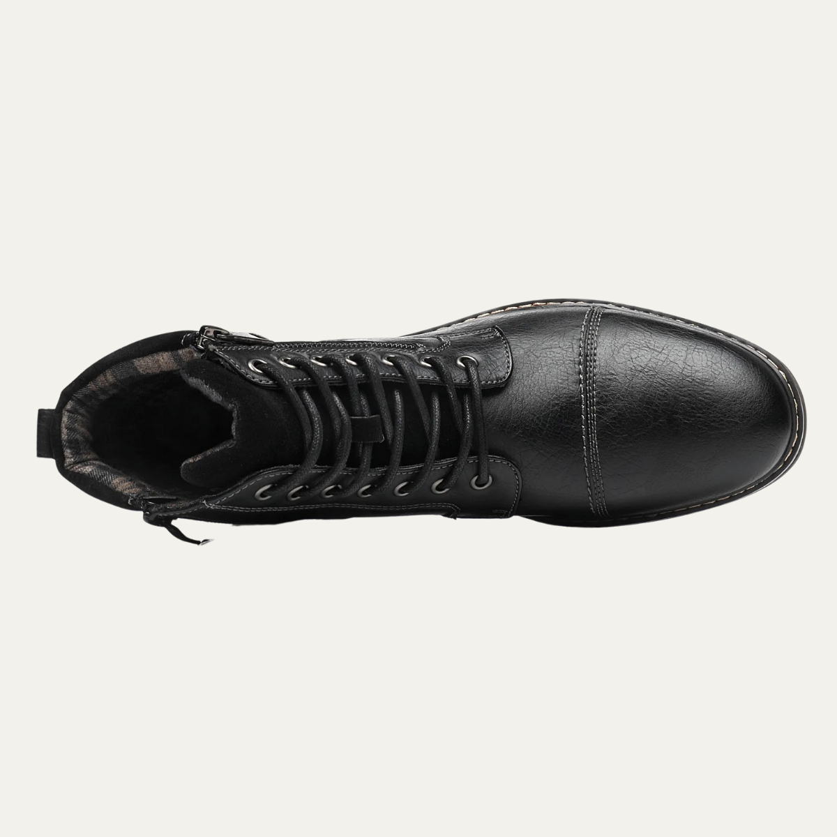 The Brescia Men’s Casual Vintage Leather Ankle Boots — 8
