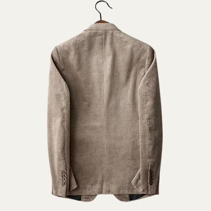 La Veste Blazer Casual en Corde de Velours Slim Fit pour Hommes Riccione — 2