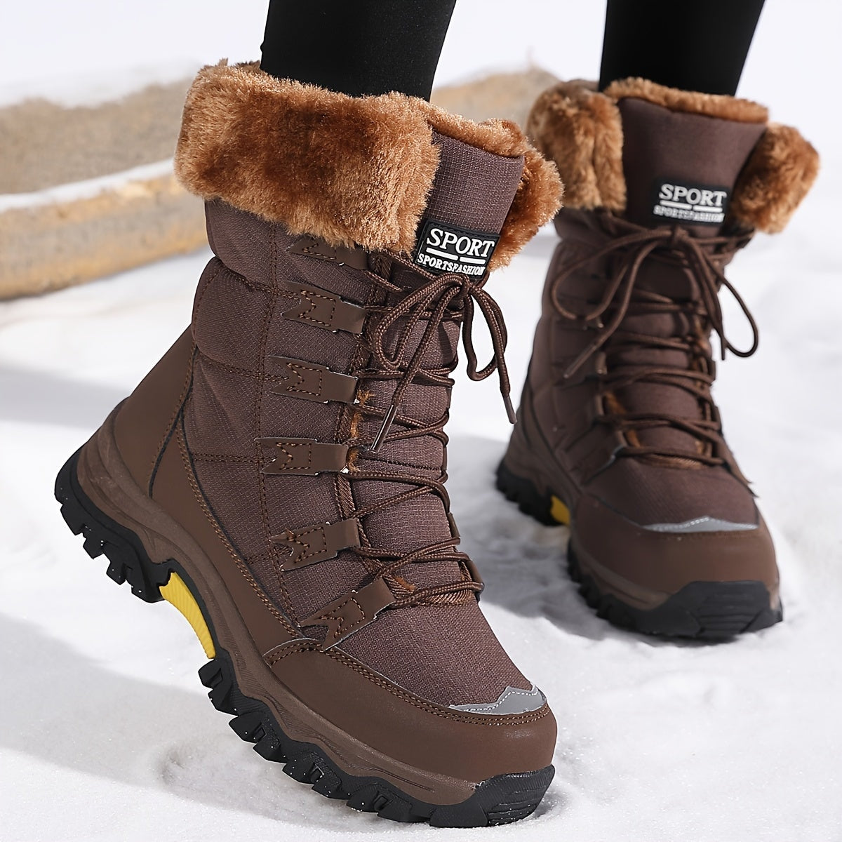 Violette – Bottes d’hiver chaudes femme — 5