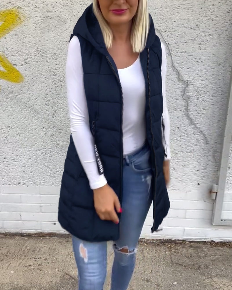 CELESTE™ - Sleeveless Puffer Jacket — 16