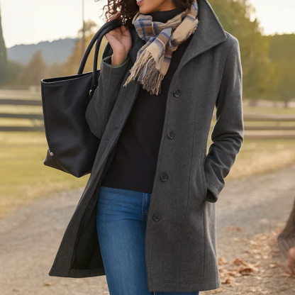 Aurora - Single-Breasted Coat — 3