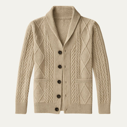 Le Cardigan 100% Cachemire de Manchester pour Hommes — 5
