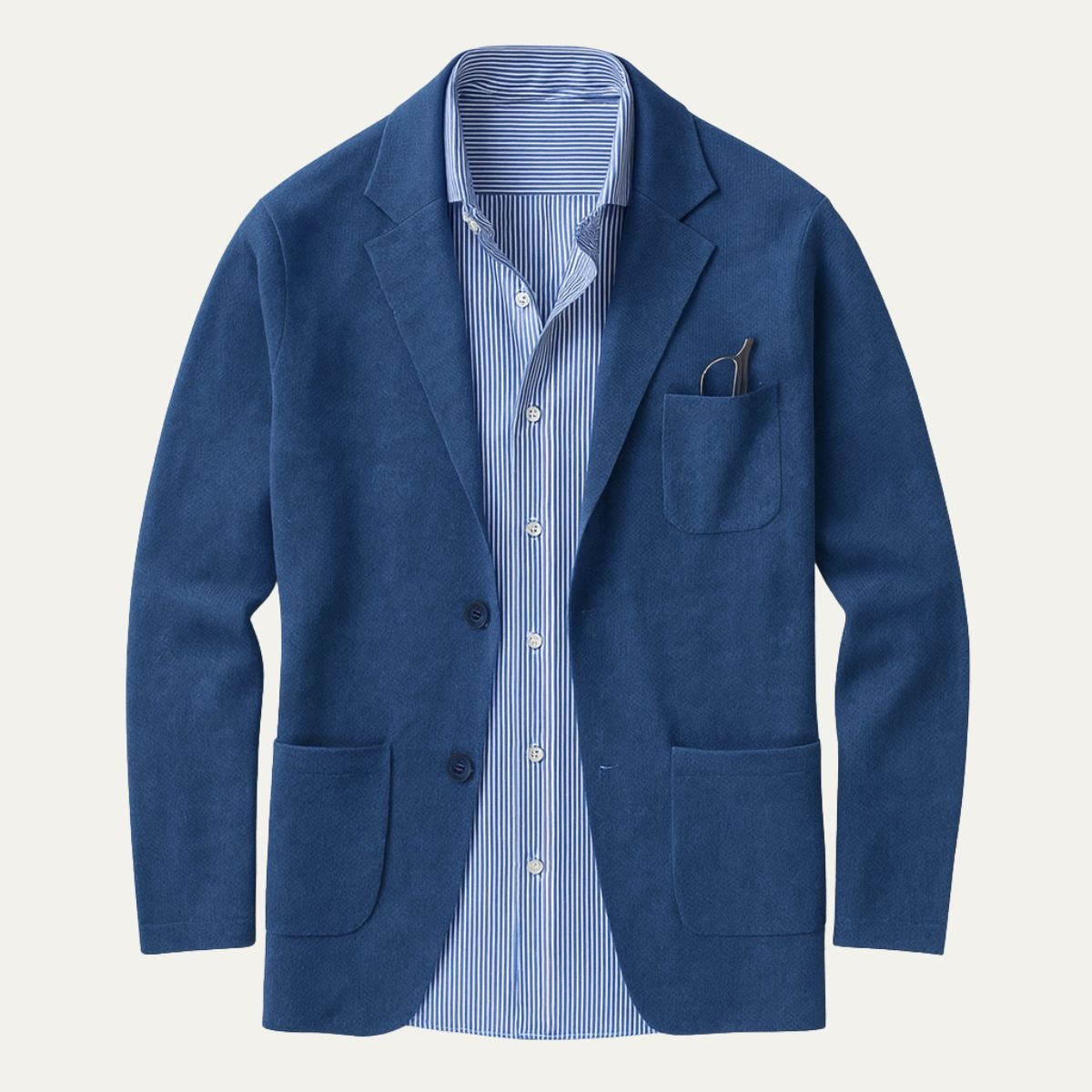 Le Blazer d'Été en Lin Oxford - Invité de Mariage Homme - Occasions Formelles — 7