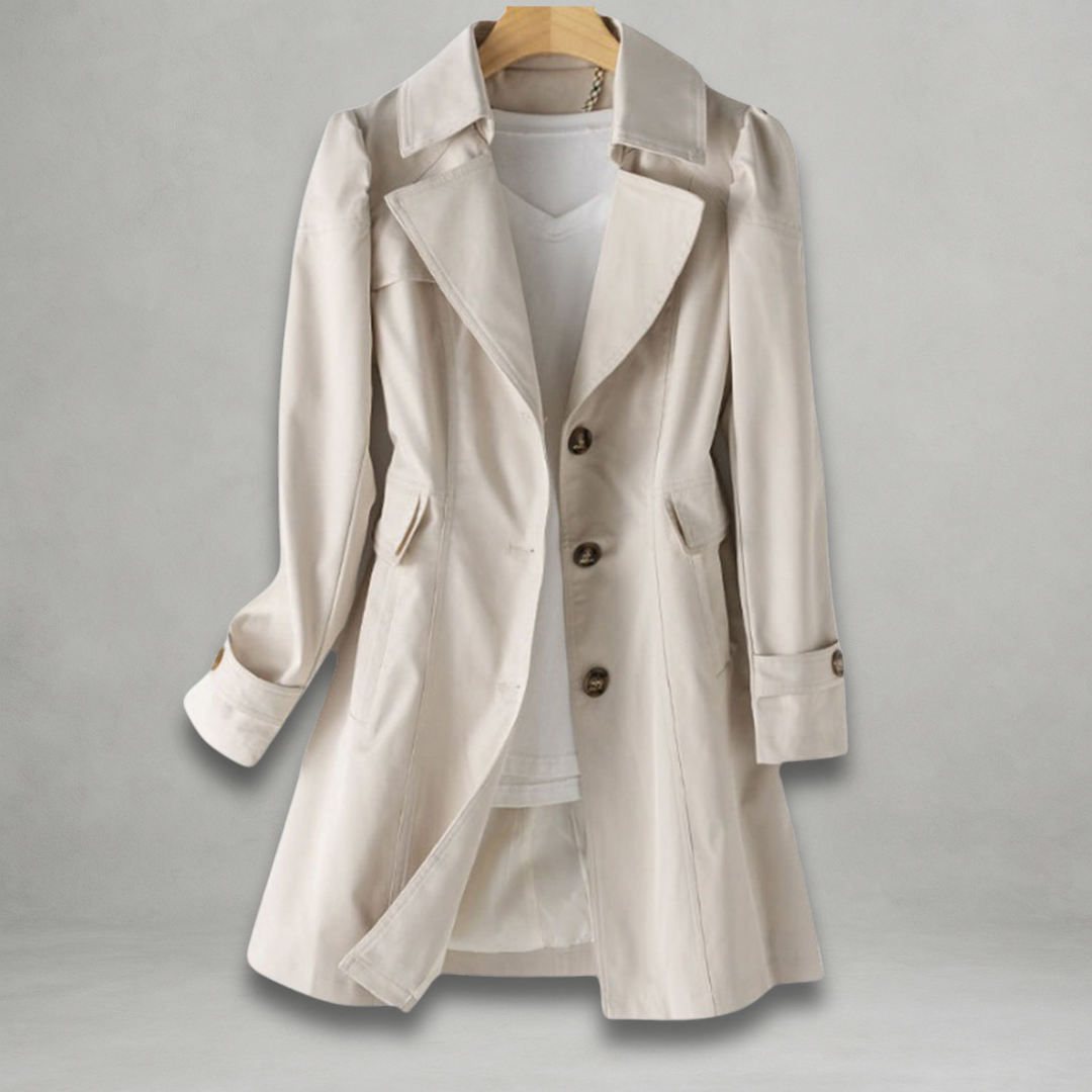 Jamie - Elegant Autumn Trench Coat — 3