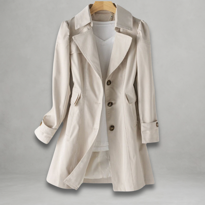 Jamie - Elegant Autumn Trench Coat — 3