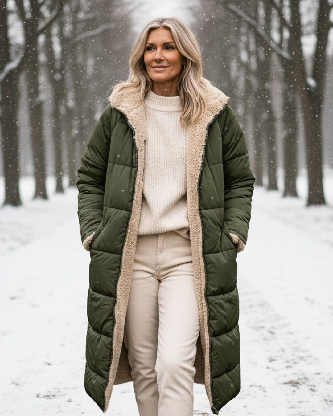 Gina - Warm Winter Coat — 5