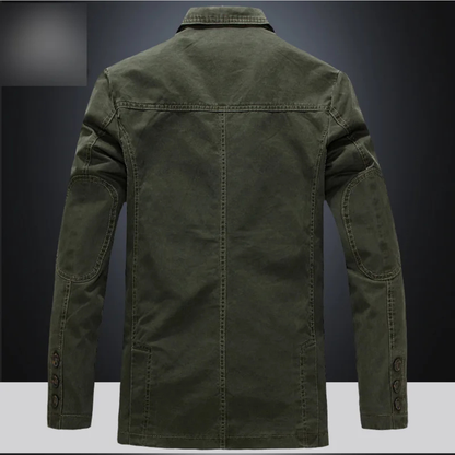 Le Blazer en Coton Léger Ajusté pour Hommes Siracusa — 3