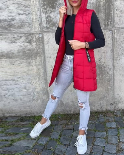 CELESTE™ - Sleeveless Puffer Jacket — 5