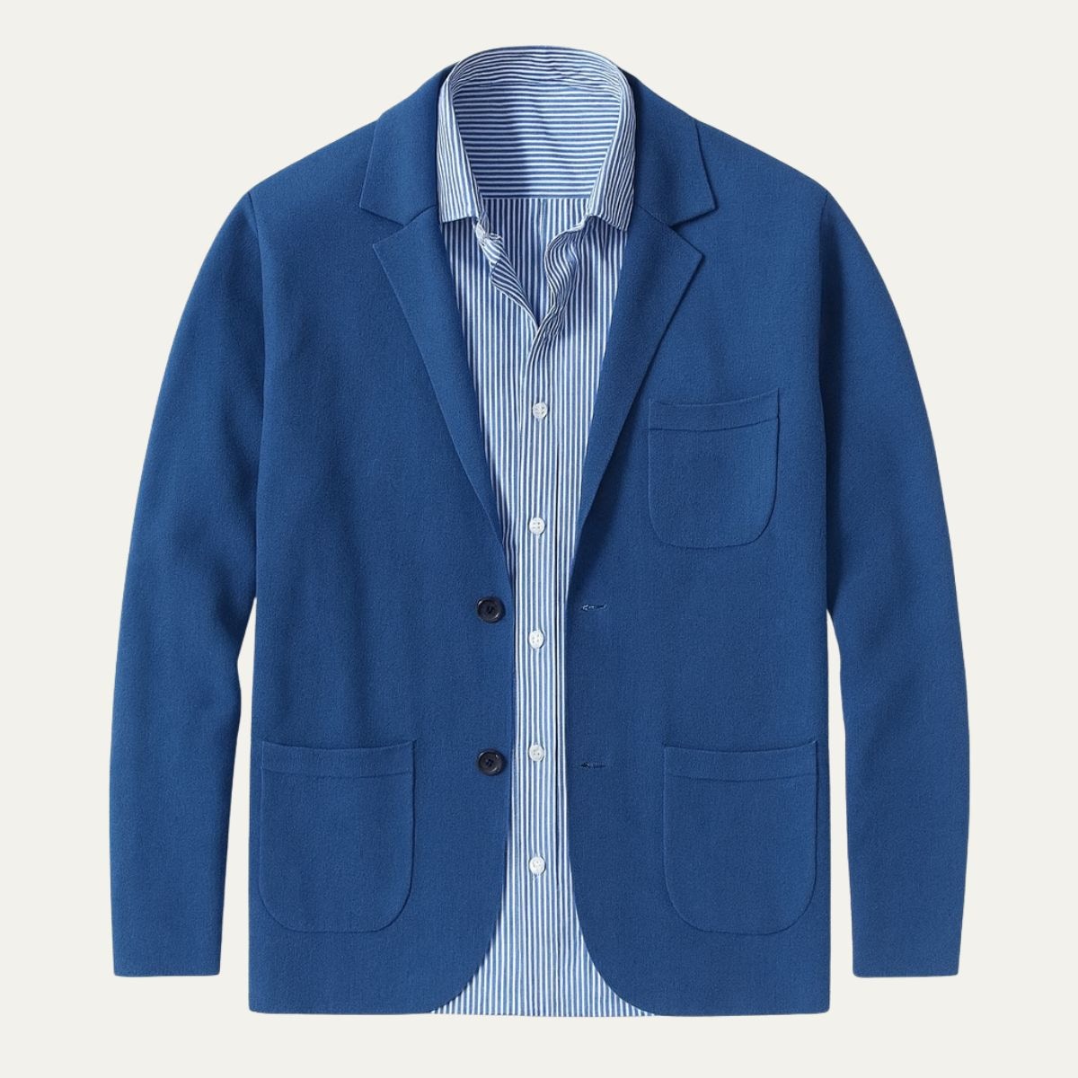 Le Blazer d'Été en Lin Corse - Invité de Mariage Homme - Occasions Formelles — 4