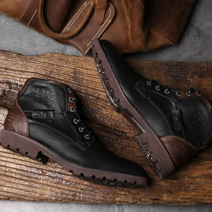 The Oakshade Men’s Military Combat Leather Boots — 4