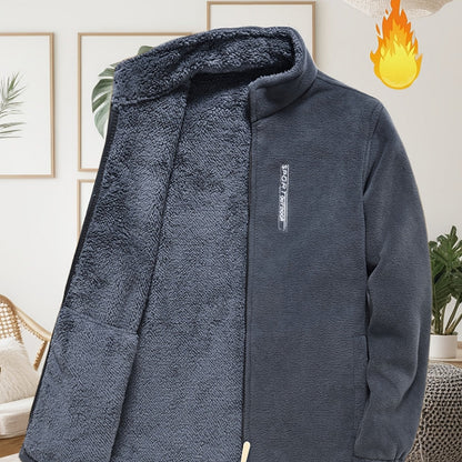 Nouvelle veste doublée en polaire, plusieurs couleurs disponibles, facile à assortir, manteau d'automne et d'hiver pour femmes, manteau décontracté de couleur unie doublé en polaire et épaissi — 12