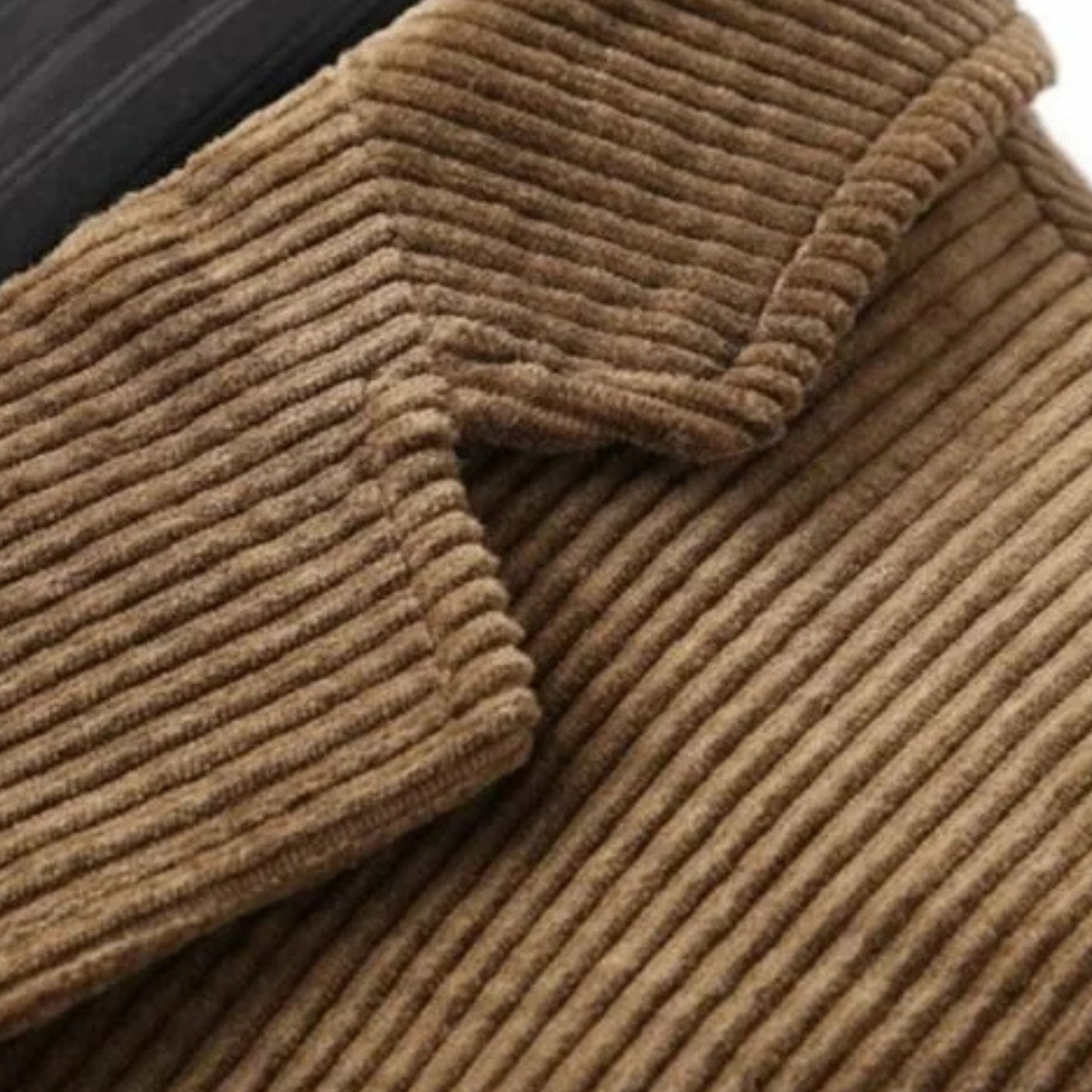 La Veste Blazer en Velours Côtelé Vintage Casual Slim Fit pour Hommes de Livorno — 3