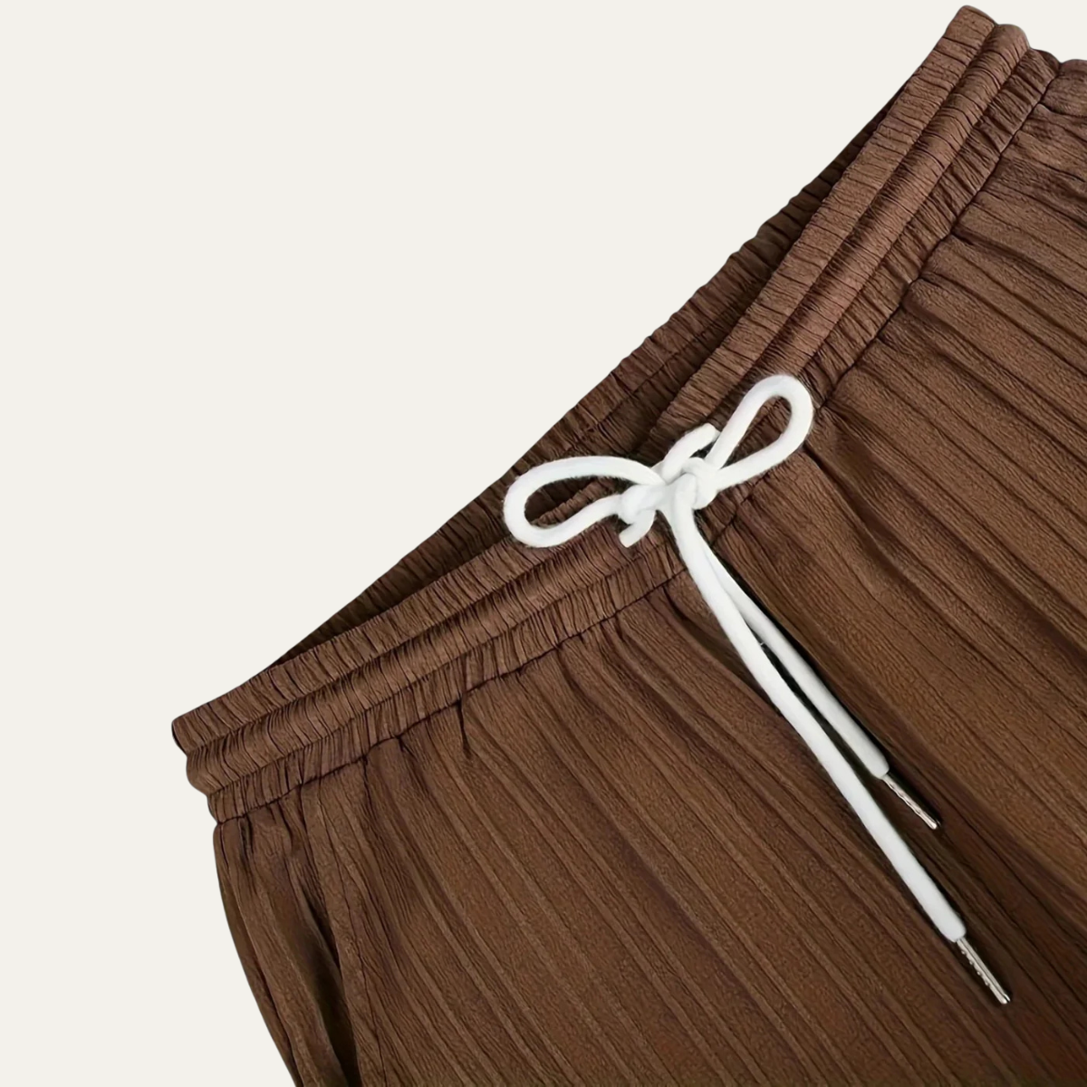 Le Set Dervio pour Hommes en Lin – Chemise Boutonnée Légère & Pantalons Décontractés — 13