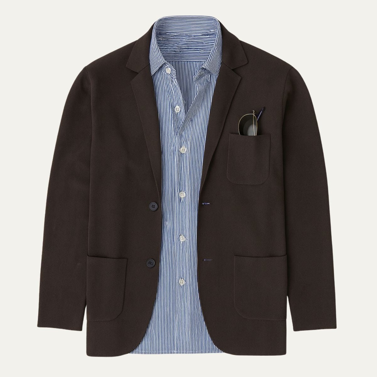 Le Blazer d'Été en Lin Corse - Invité de Mariage Homme - Occasions Formelles — 3