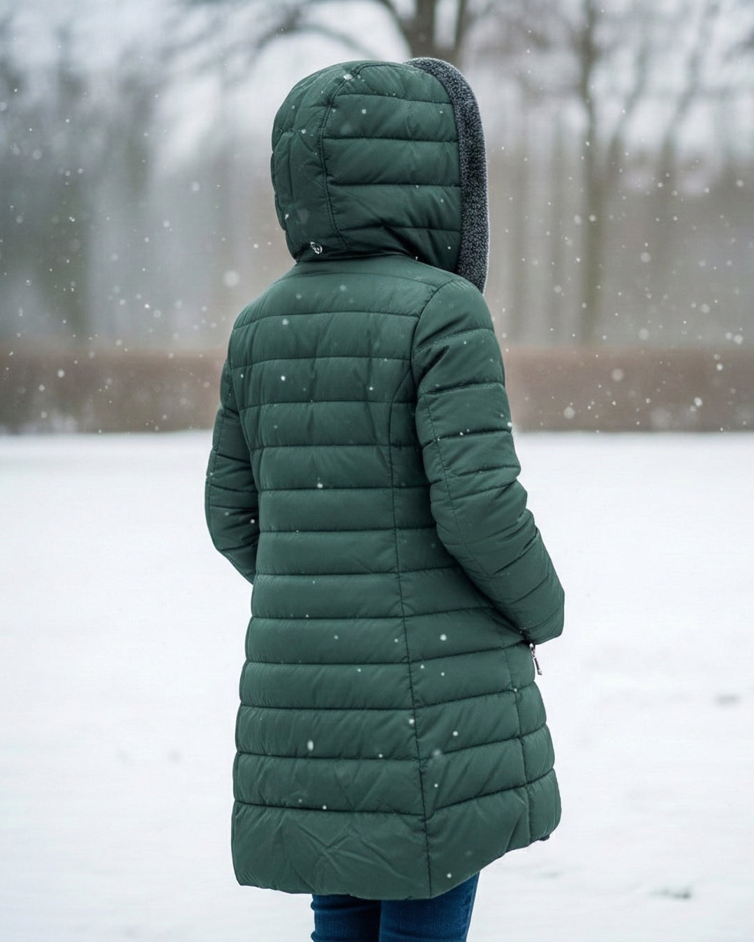 Grace - Warm Fleece Puffer Jacket — 3