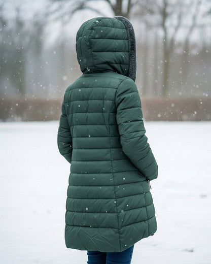 Grace - Warm Fleece Puffer Jacket — 3