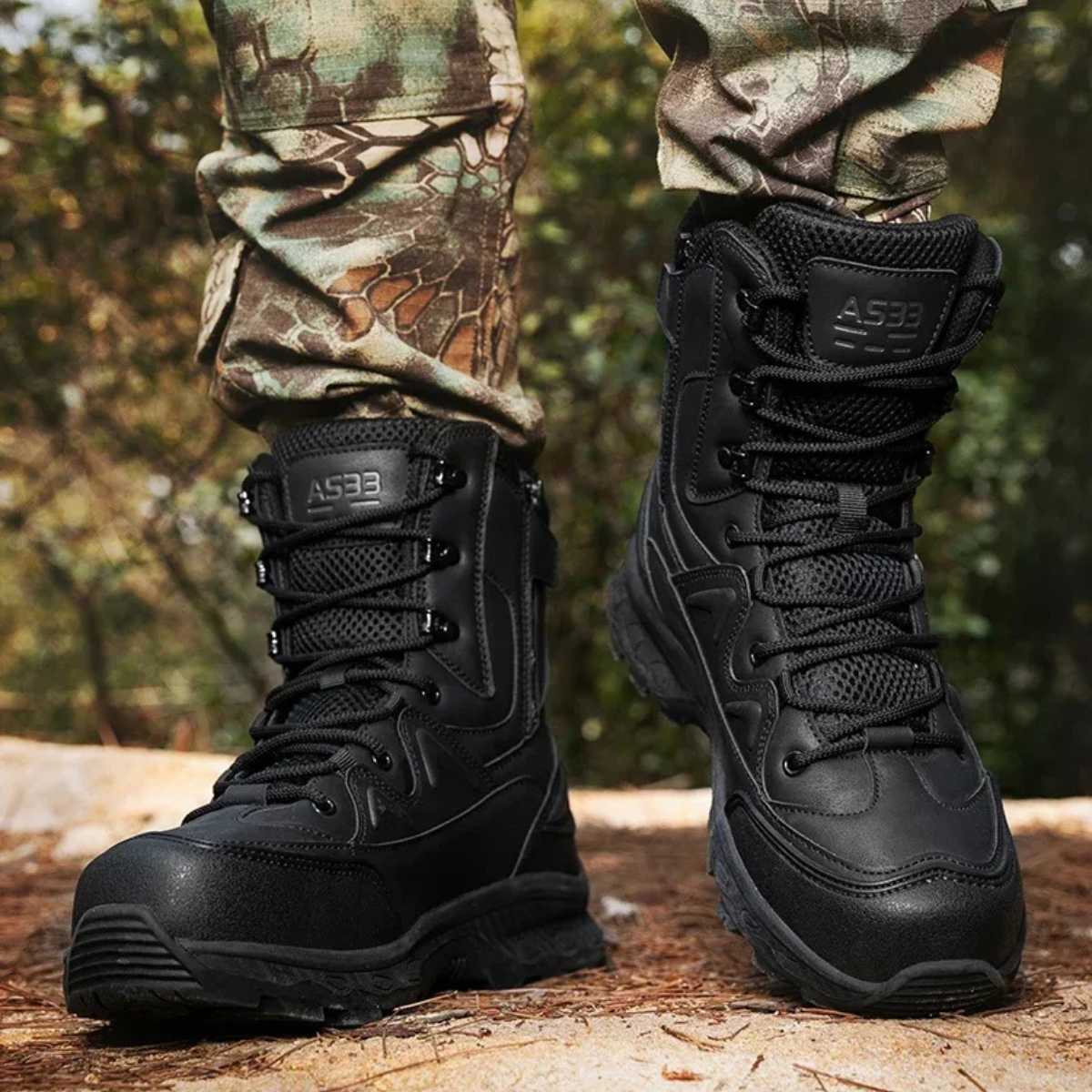 The Windmill Ridge Men’s Durable Tactical Waterproof Snow Boots — 3