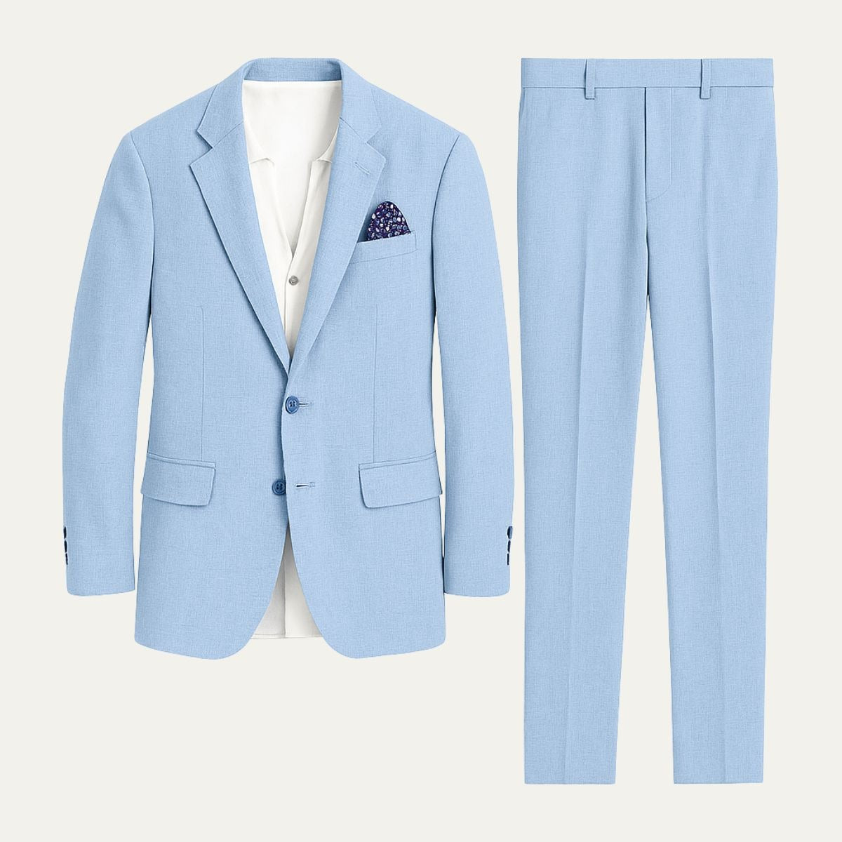 Le Costume de Mariage pour Invités Santorin en Lin — 7
